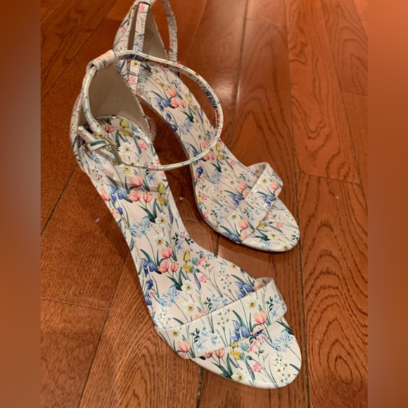 Aldo floral comfy high heel sandals - Picture 4 of 11